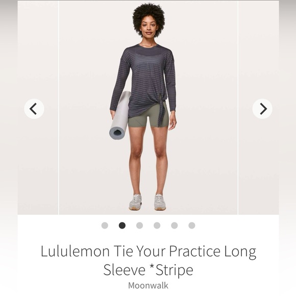 Lululemon Tie Your Practice Top - Picture 2 of 3